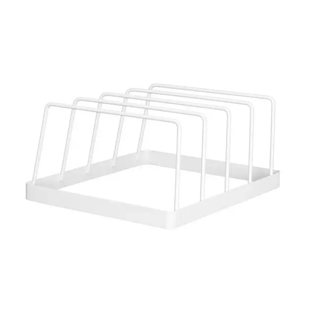 Simply Essential™ Cabinet Storage Rack in Bright White