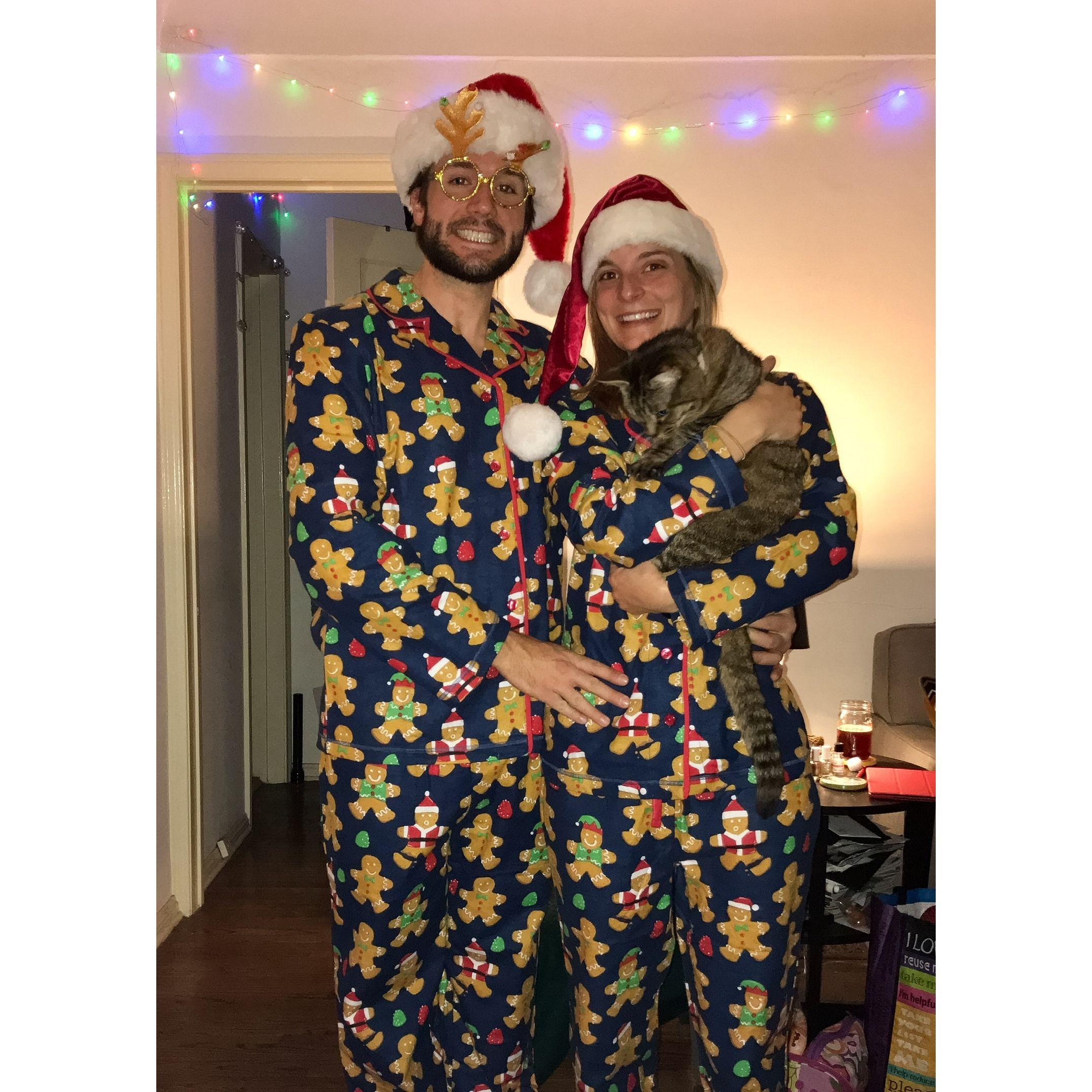Normal Christmastime attire.