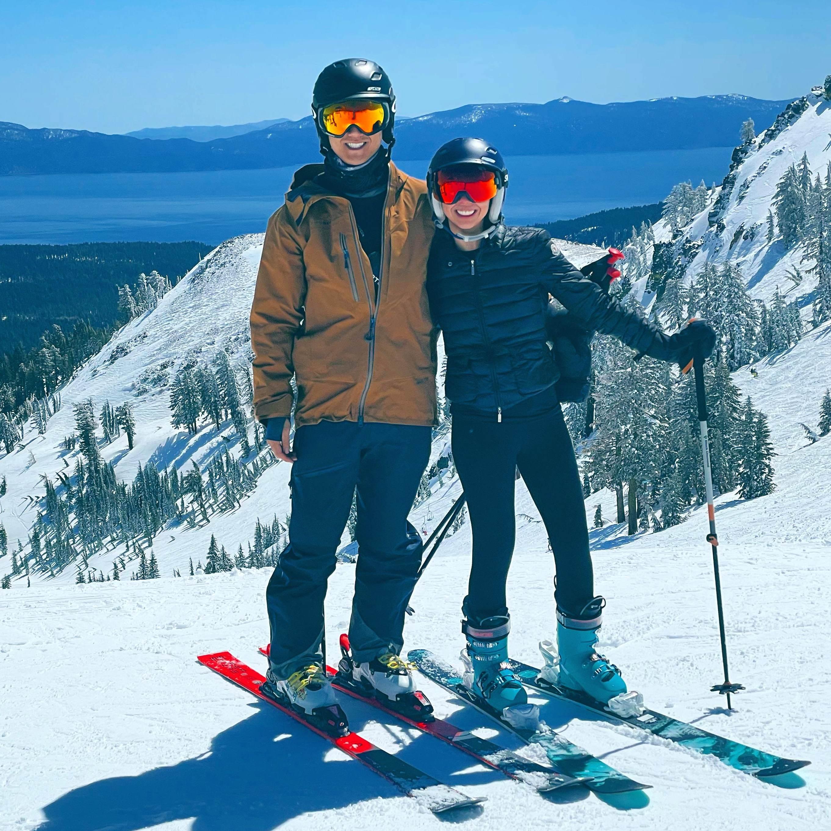 Bluebird ski day | Tahoe | Spring 2022