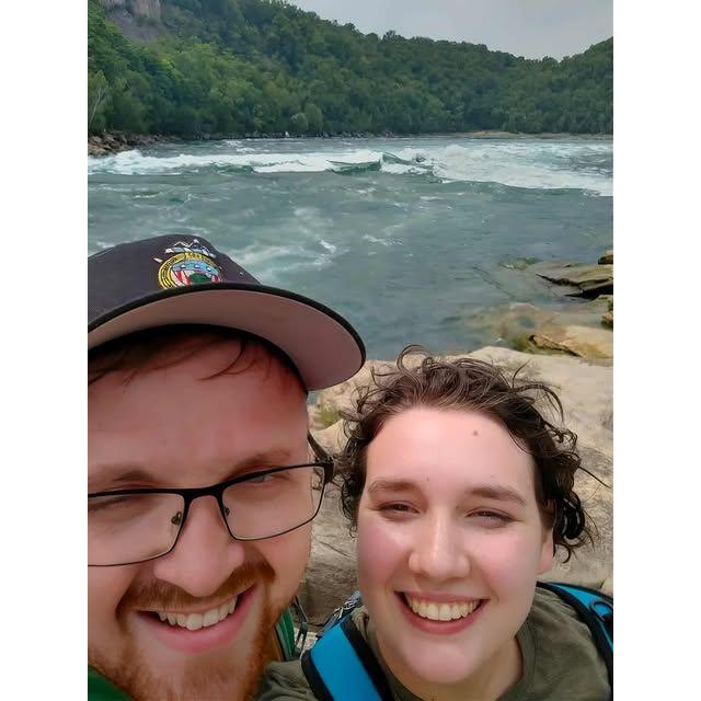 We completed the Niagara Gorge trail and didn't die! Hi Canada!     Niagara falls, NY  July 2022