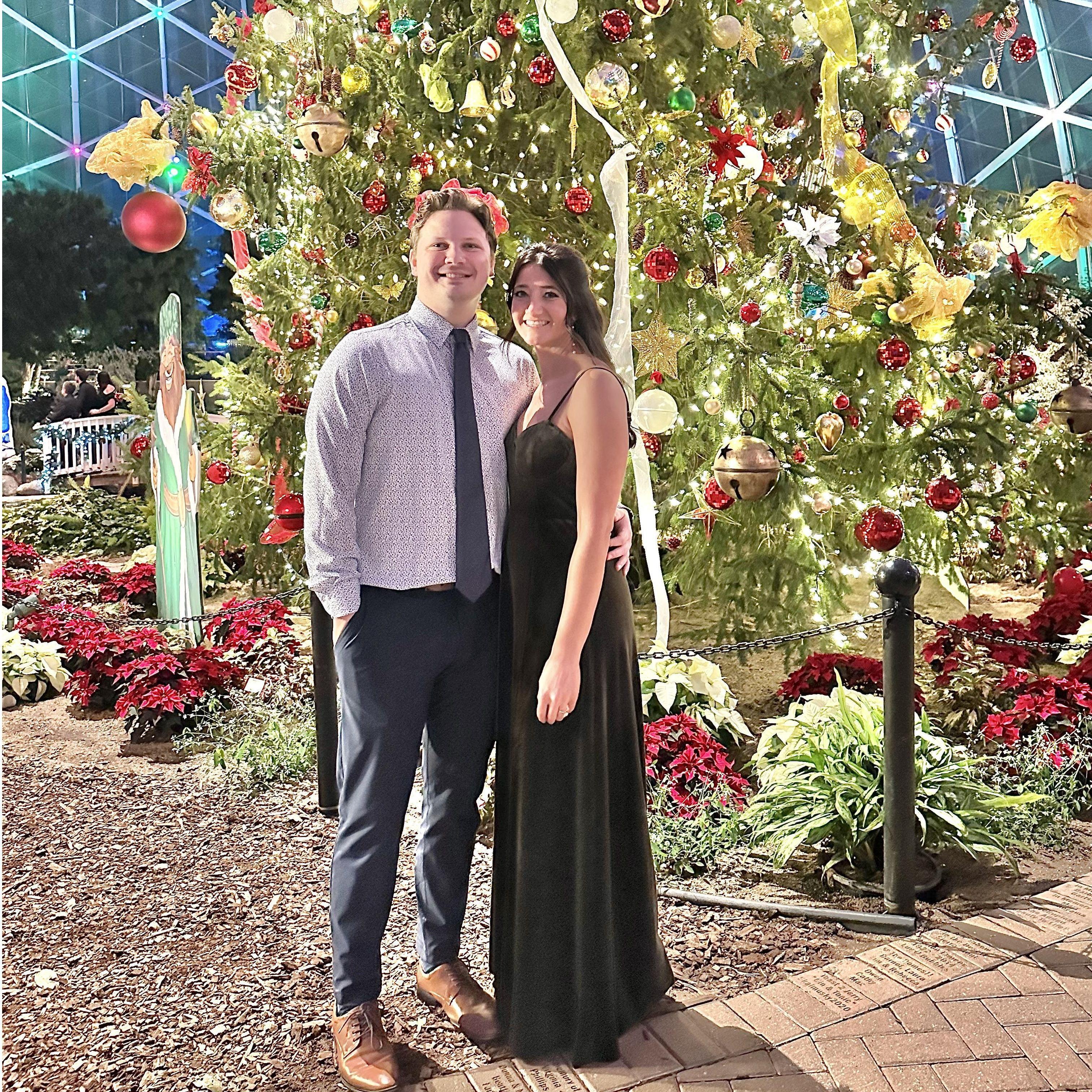 Celebrating Colleen and Brad!