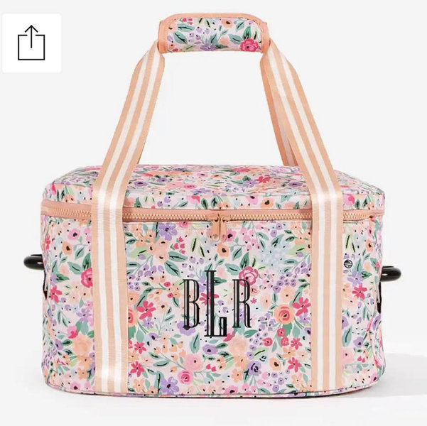 Monogrammed Slow Cooker Carrier
