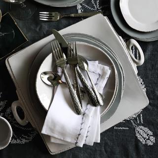 Lastra Handled Square Platter
