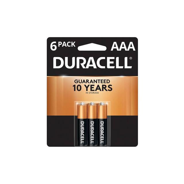 Duracell Coppertop AAA Batteries - 6 Pack Alkaline Battery