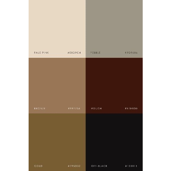 3. Example Color Swatches for the Wedding. Aiming for dark Winter colors and ideally nothing light. Okay with golds and silvers but no light pink or ivory. Tuxes recommended for men.