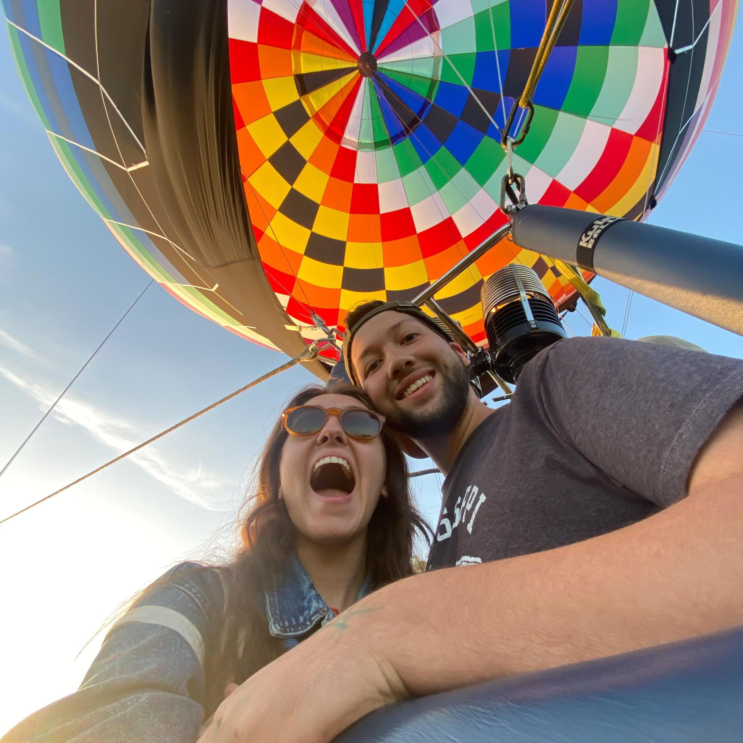 The day a hot air balloon came to MC | April 2022