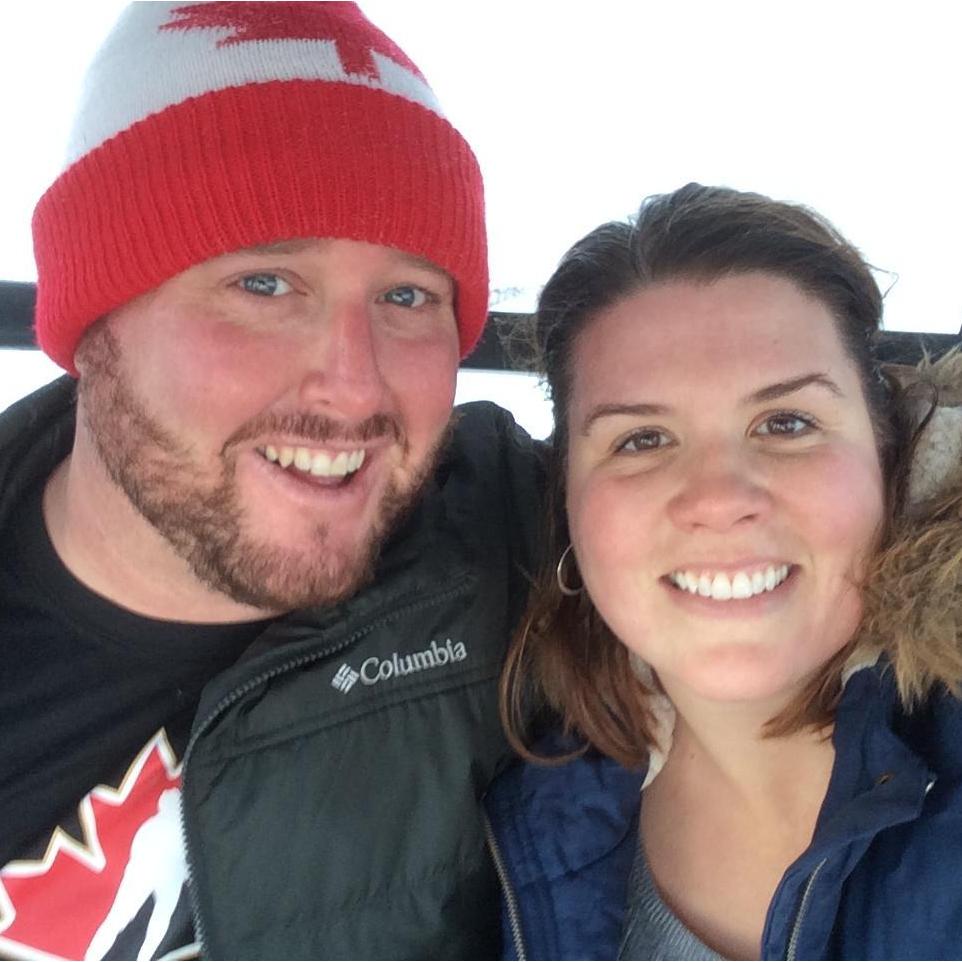 happy on the gondala