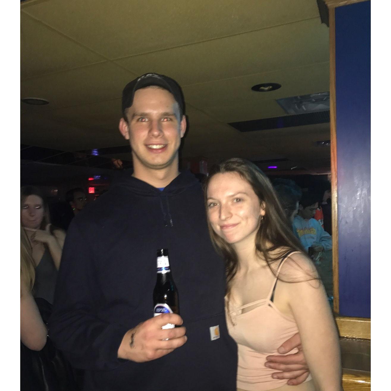 Pre-Dating Kevin came to visit Syracuse! Feb 2018.