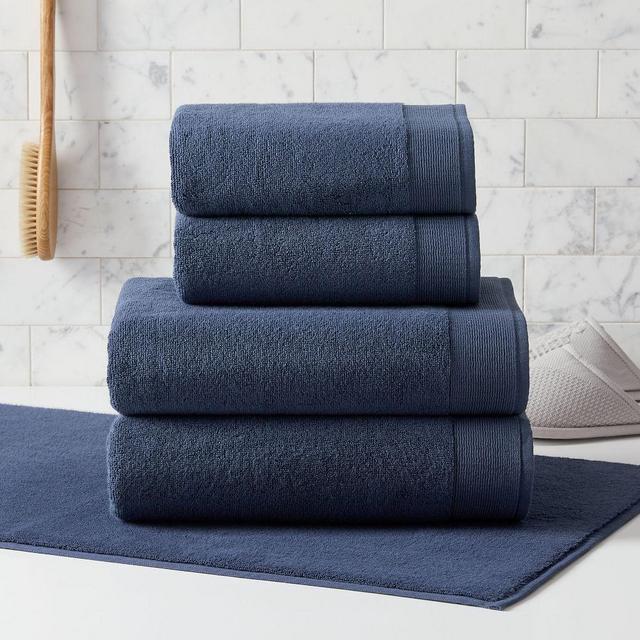 Organic Luxe Fibrosoft Bath, Set of 5, Midnight