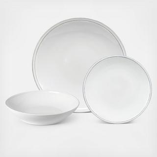 Friso 12-Piece Dinnerware Set with Pasta Bowl, Service for 4