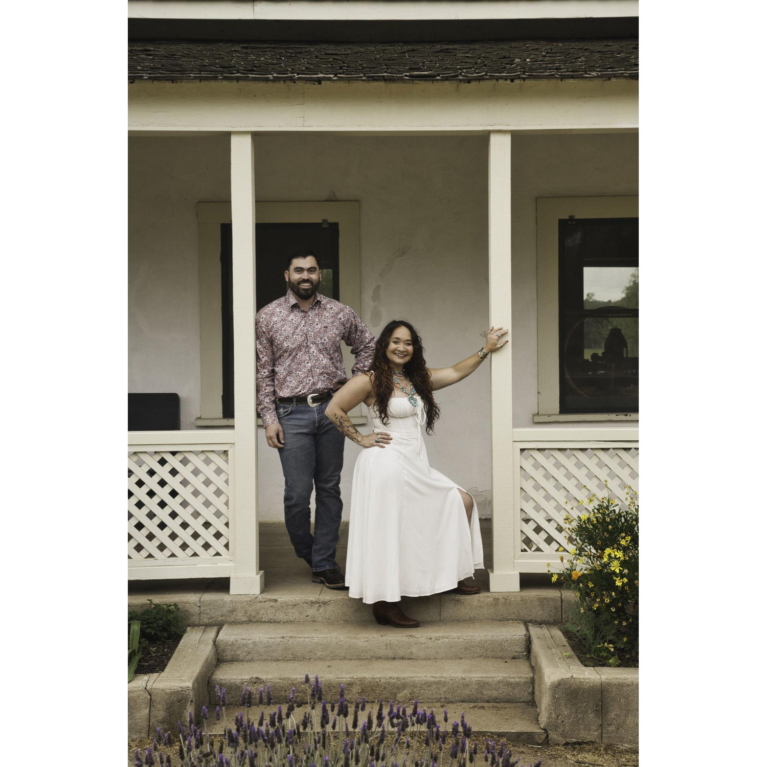 Engagement Photos at Old Town Rancho Penasquitos Ranch House