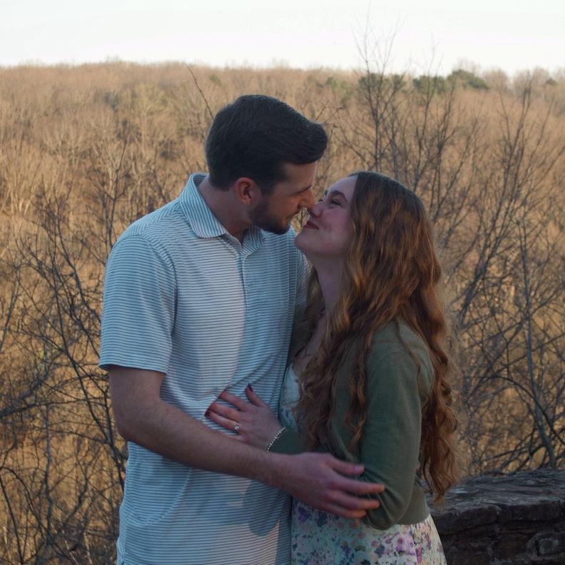 Our perfect engagement at Monte Sano, March 2026