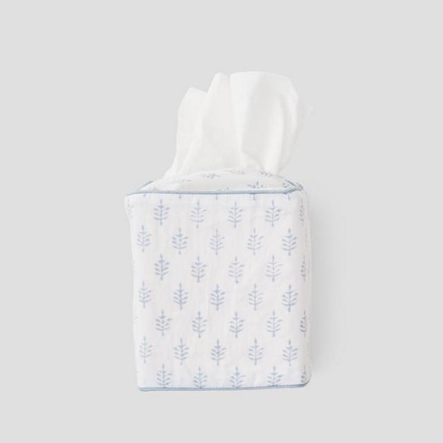 Tissue Box Cover (Style Green Leaf)