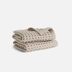 Dreamweave Waffle Washcloths in Pebble
