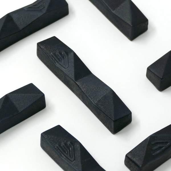 Mezuzah - Matte black - with 2.7'' scroll