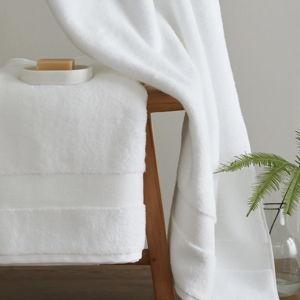 Turkish Classic Bath Towel (Set of 2) in White