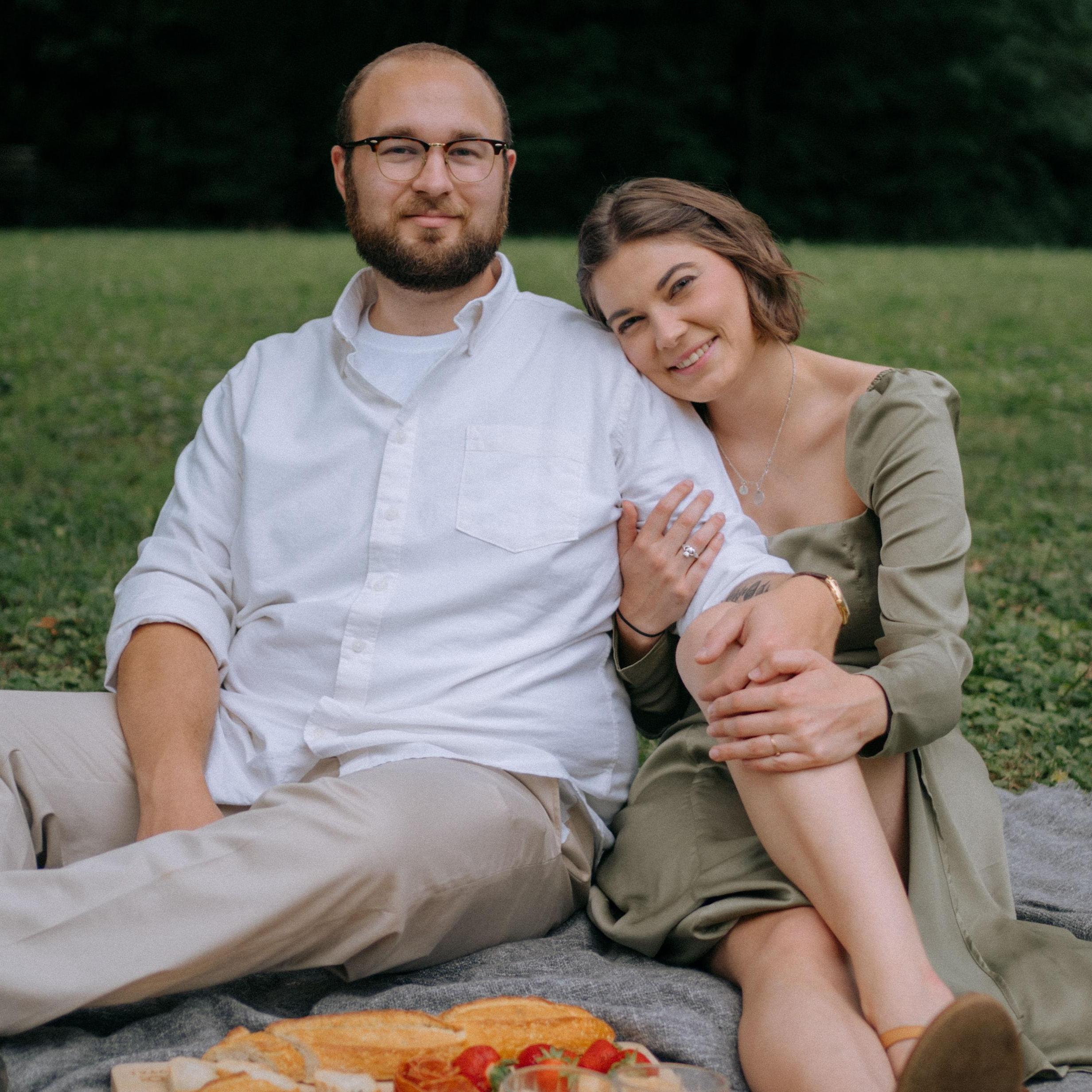 Pre-engagement photos by Heather McDearman. July 2022.