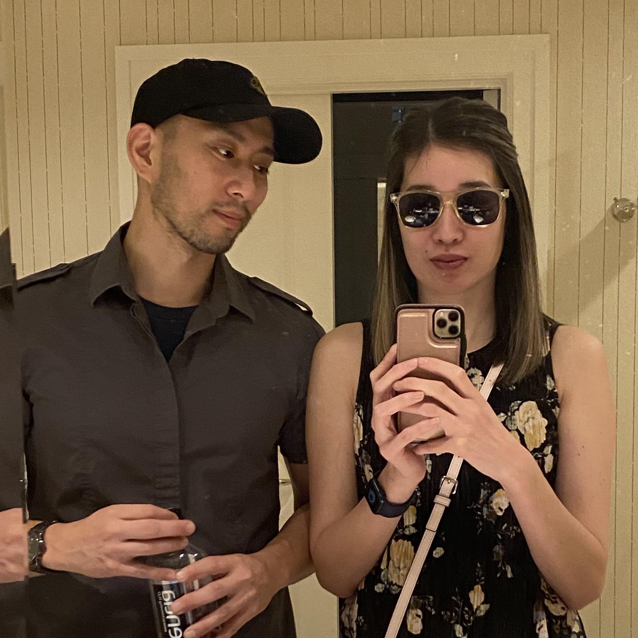Kat says we look "Bro-y". I think its just what you do when you're in Vegas. Bathroom photo for the win!