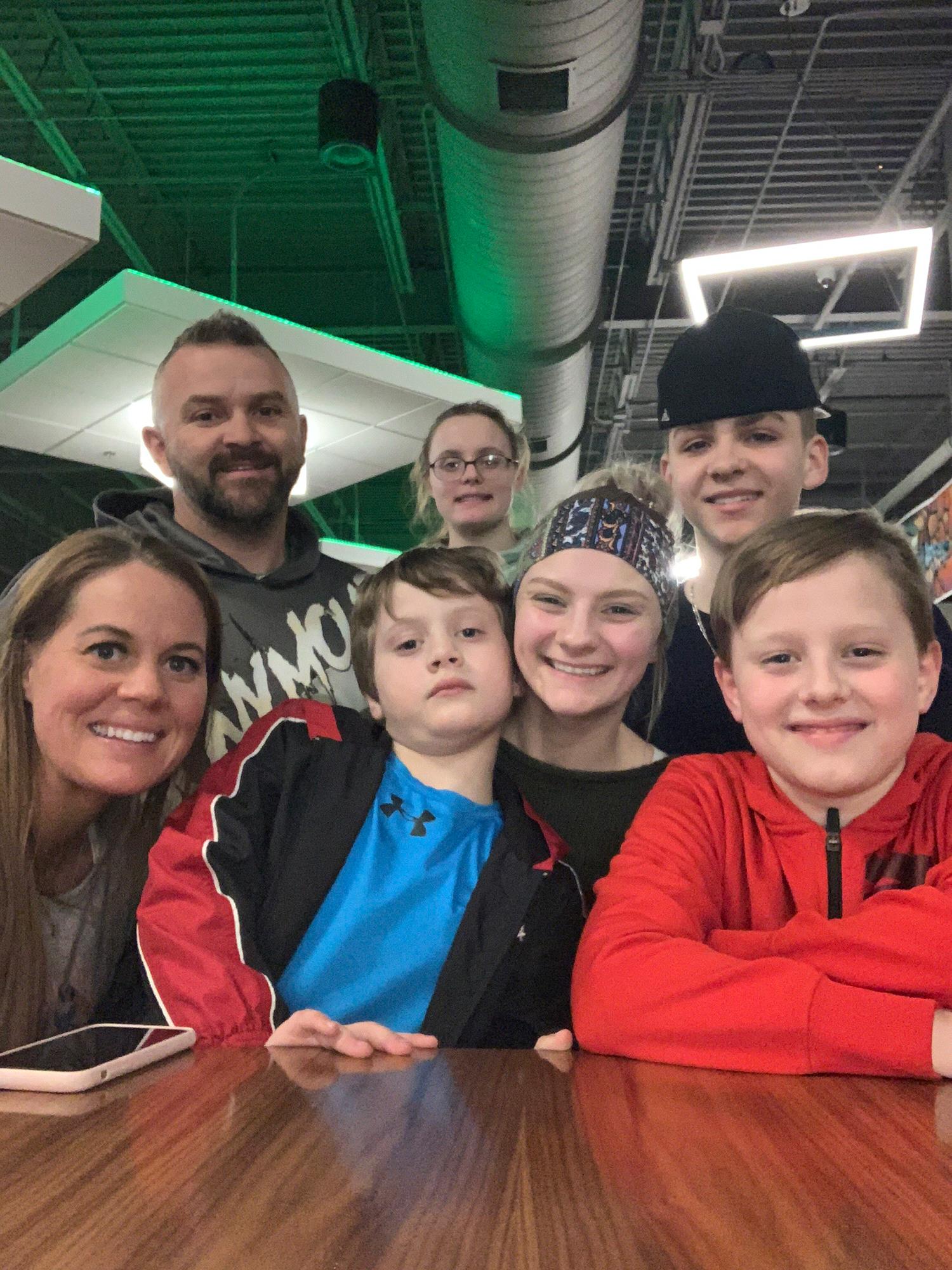 Bowling with the kiddos and Aunt Haley