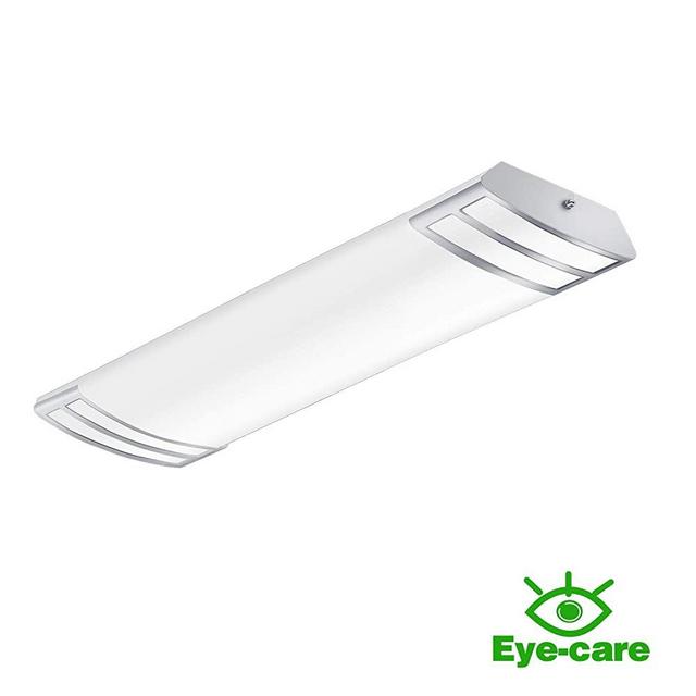 FaithSail 2FT LED Light 20W 2200lm LED Linear Flush Mount Lights, 4000K Neutral White, 2 Foot Kitchen LED Lighting Fixture Ceiling for Craft Room, Laundry, Fluorescent Tube Replacement