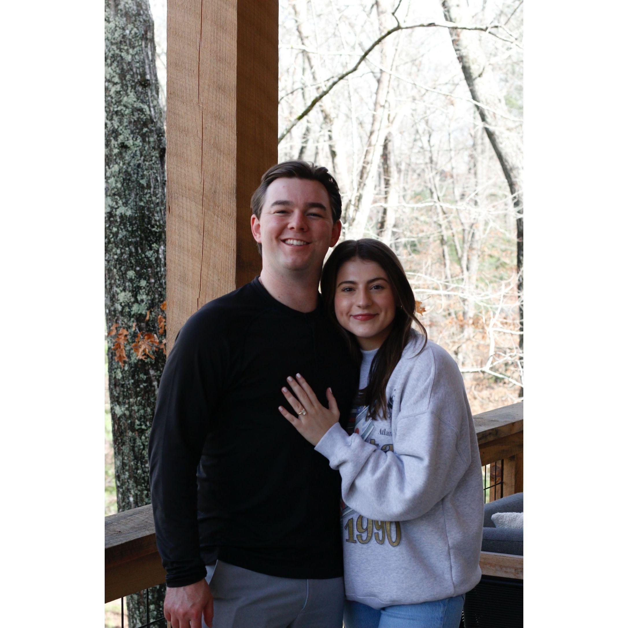 March 2024: Jackson proposes!