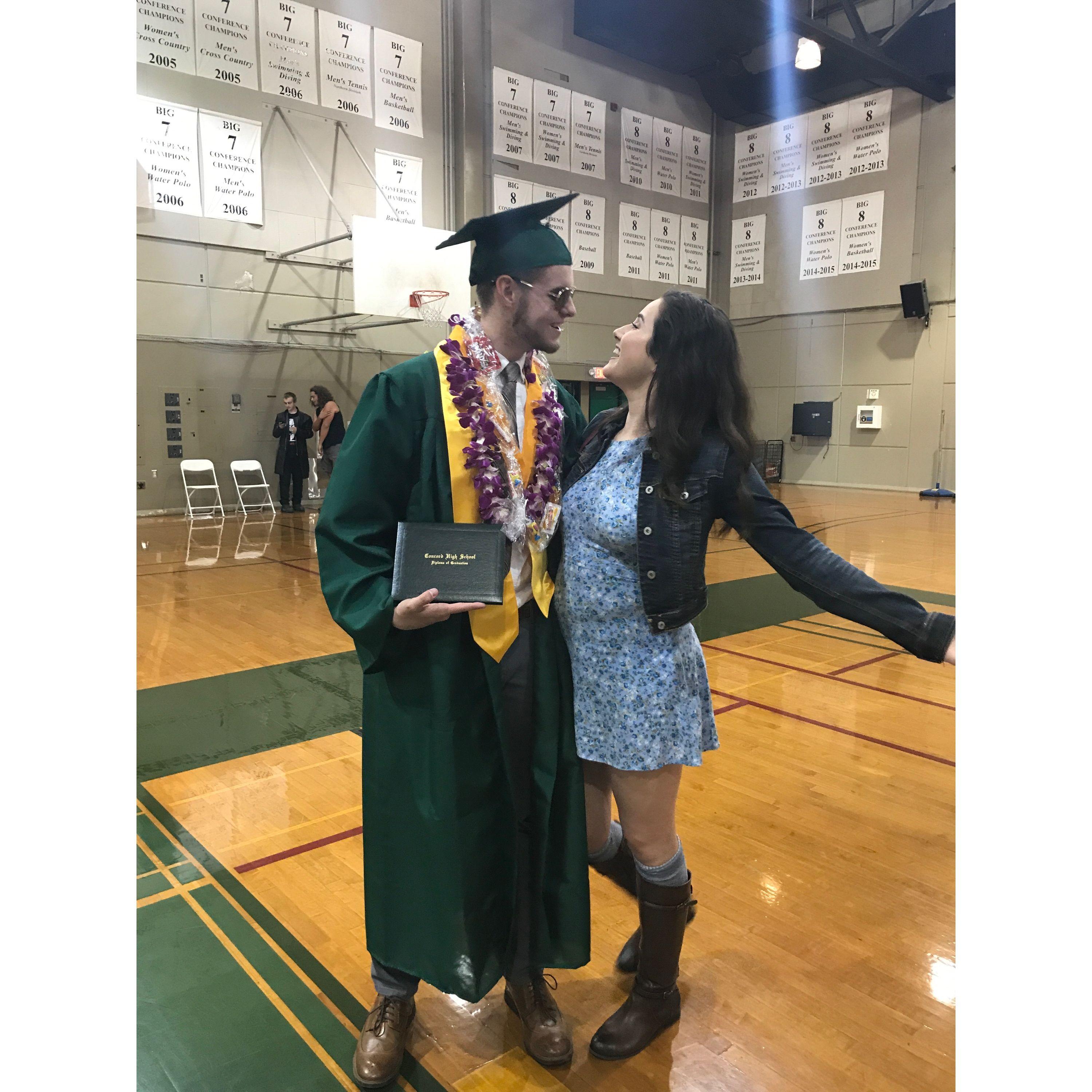 Andrew's HS Graduation, June 2017