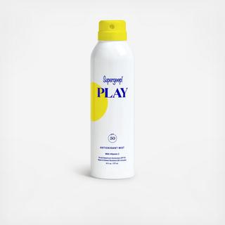 PLAY Antioxidant Body Mist, SPF 50 with Vitamin C