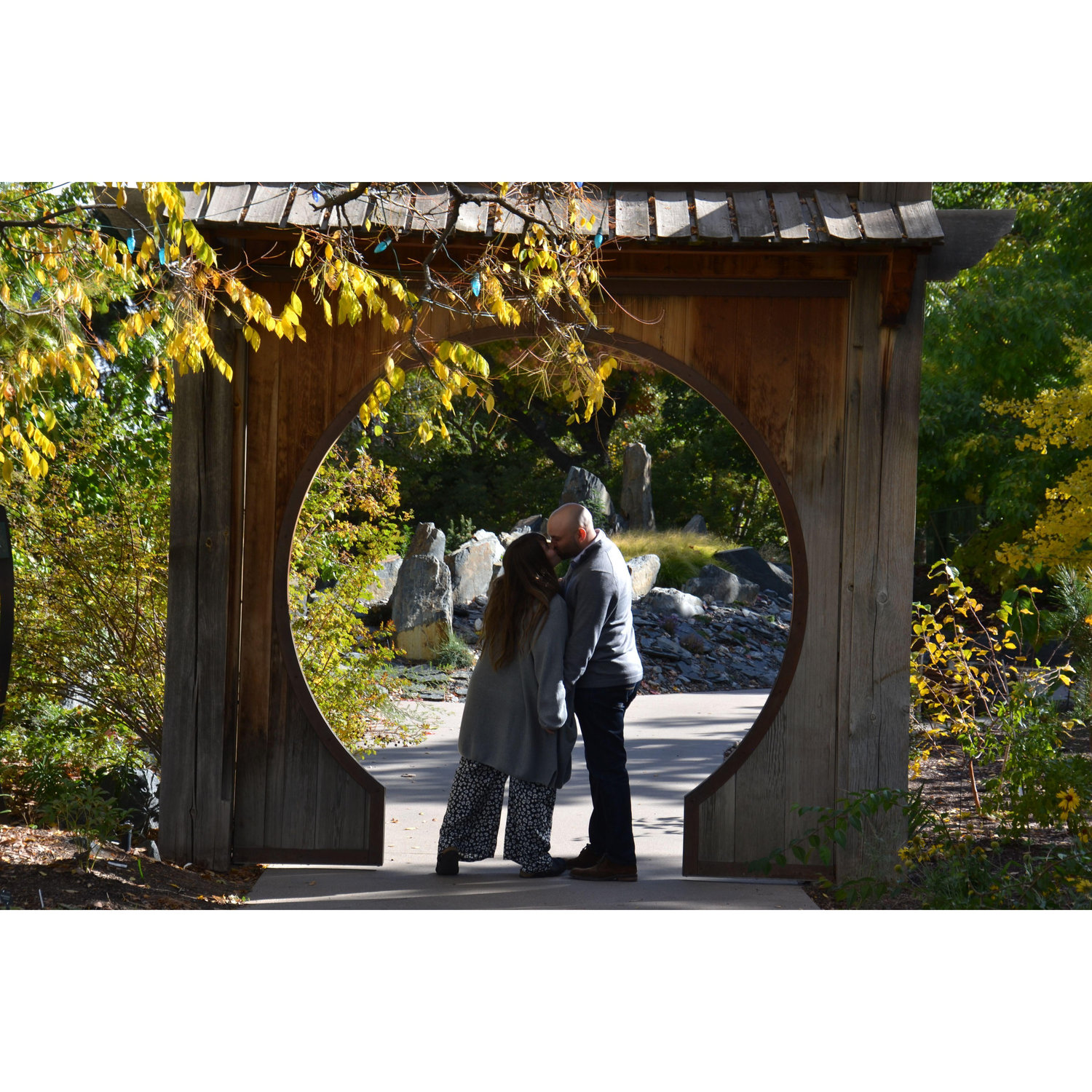 Moments after she said "YES!"