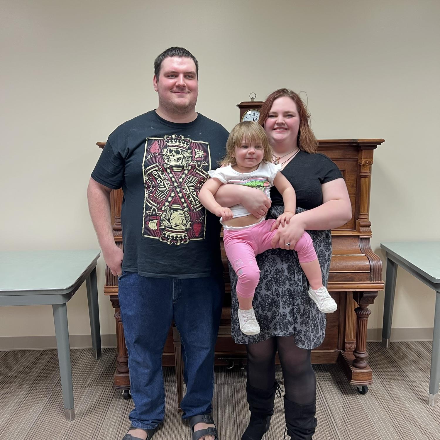 A family photo from Susanne’s second birthday