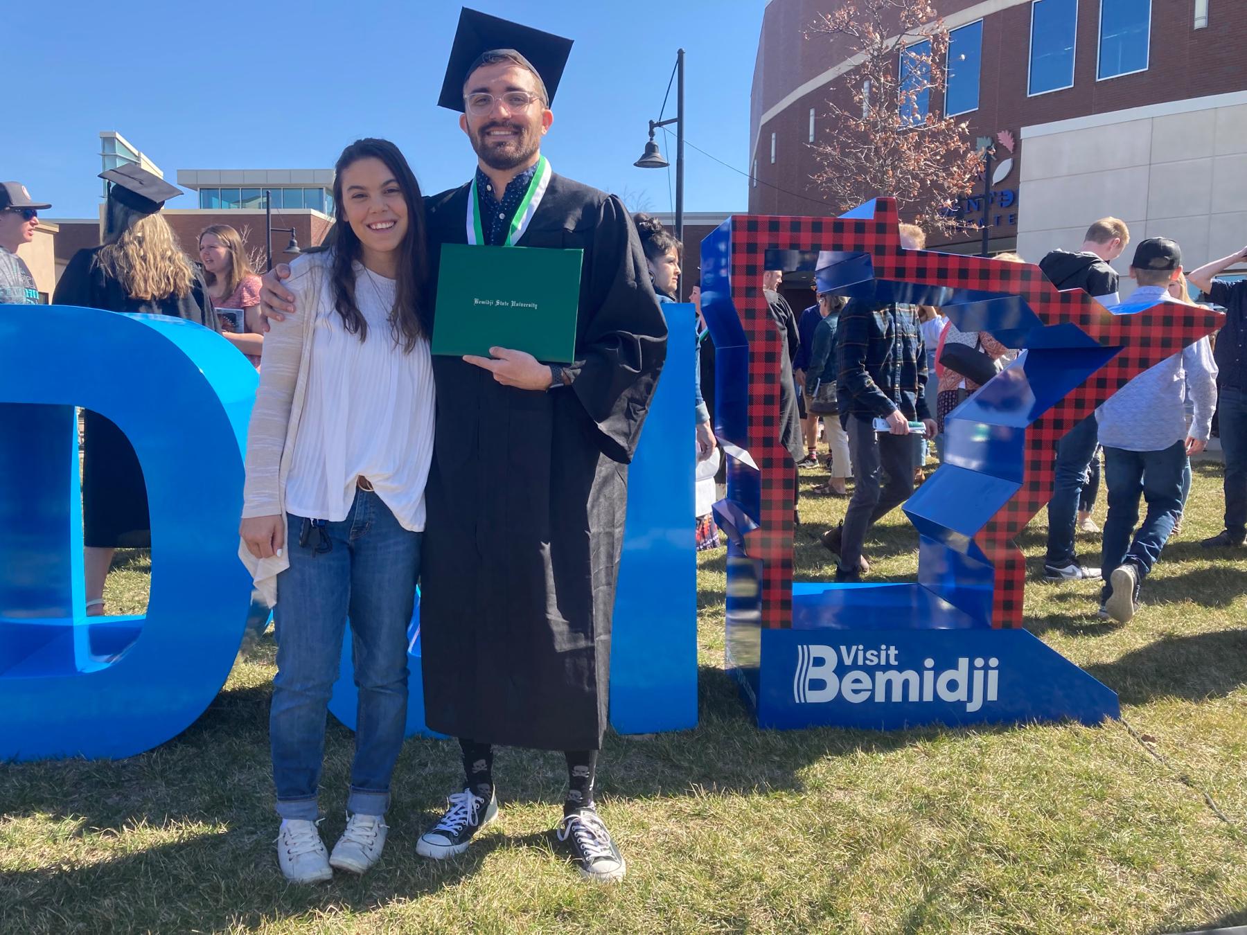 Ryan's graduation from Bemidji State University with his bachelor's in Early Childhood Education with a Coaching Certificate.