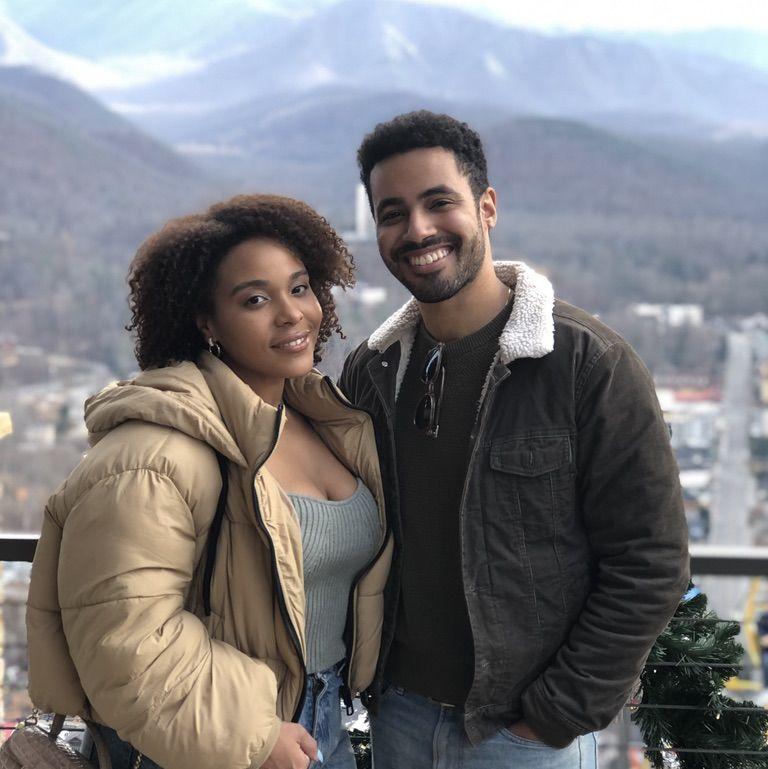 Trip to Galinsburg, TN. Stayed in a cabin in the Smoky Mountains with Michael's cousin and friends!