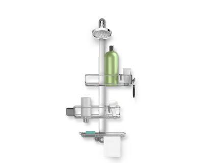 simplehuman® Adjustable Shower Caddy Plus in Stainless Steel