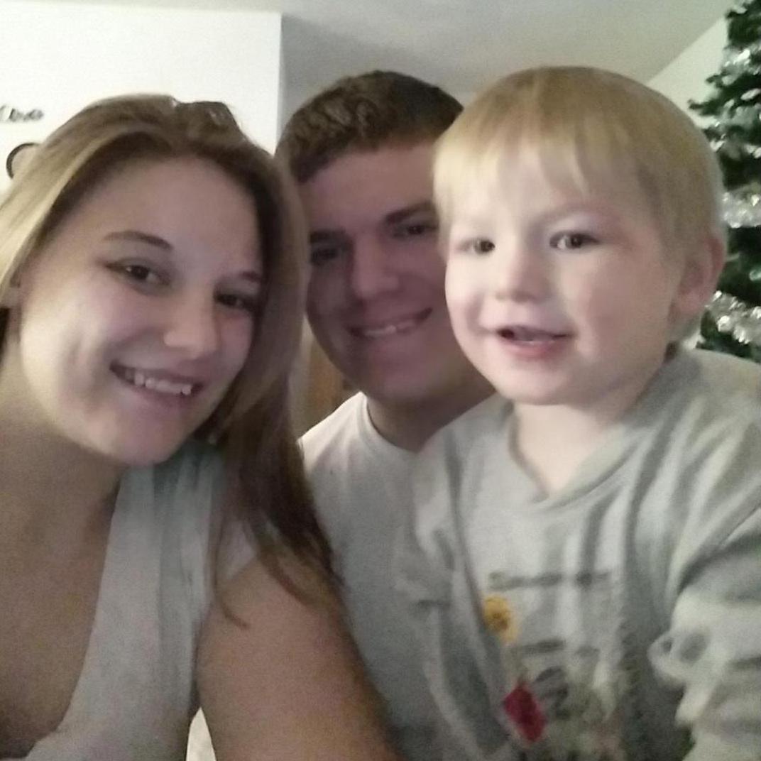 Our first picture as a little family