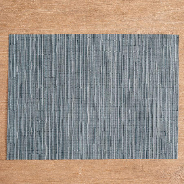 Chilewich Bamboo Indoor/Outdoor Placemats, Set of 4 - Rain