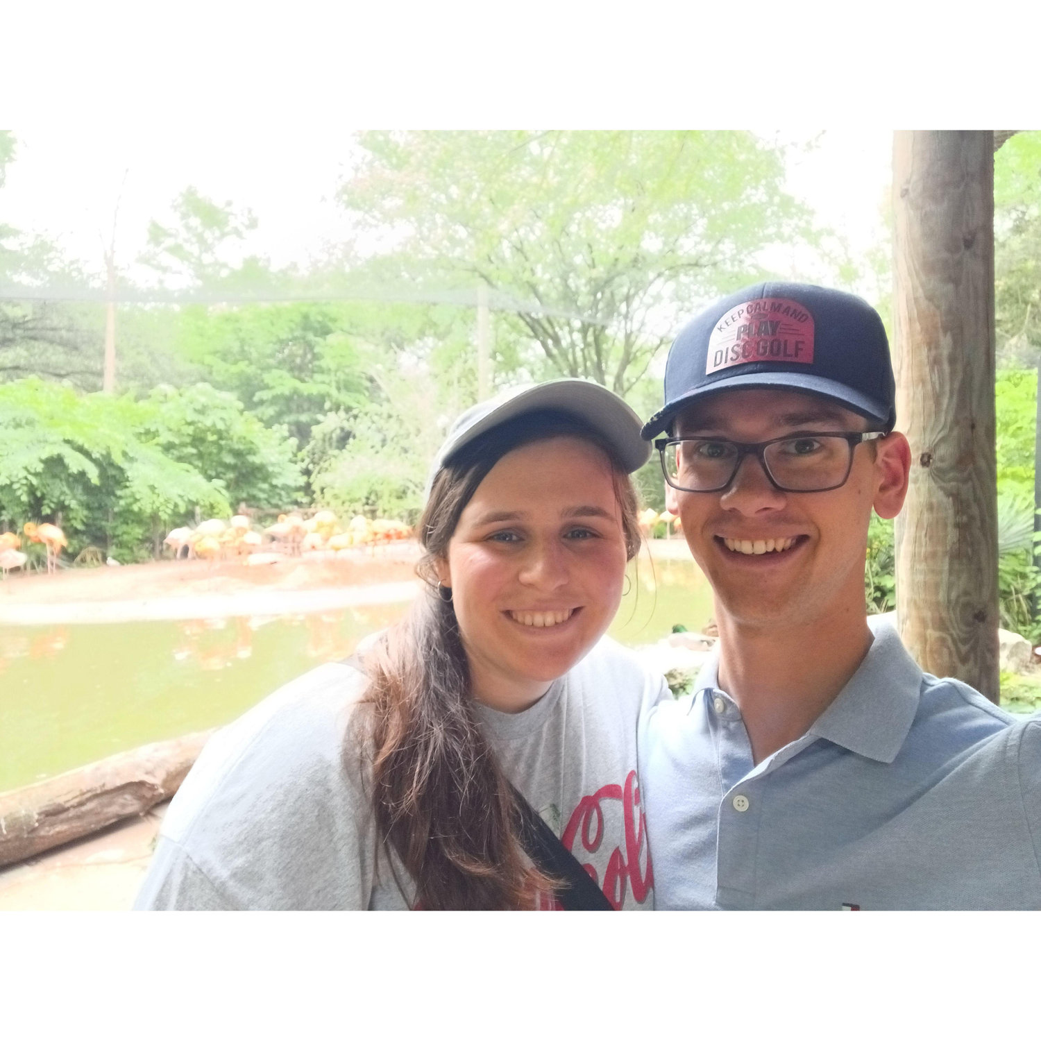 Riley's first experience in Texas visiting the Fort Worth Zoo!