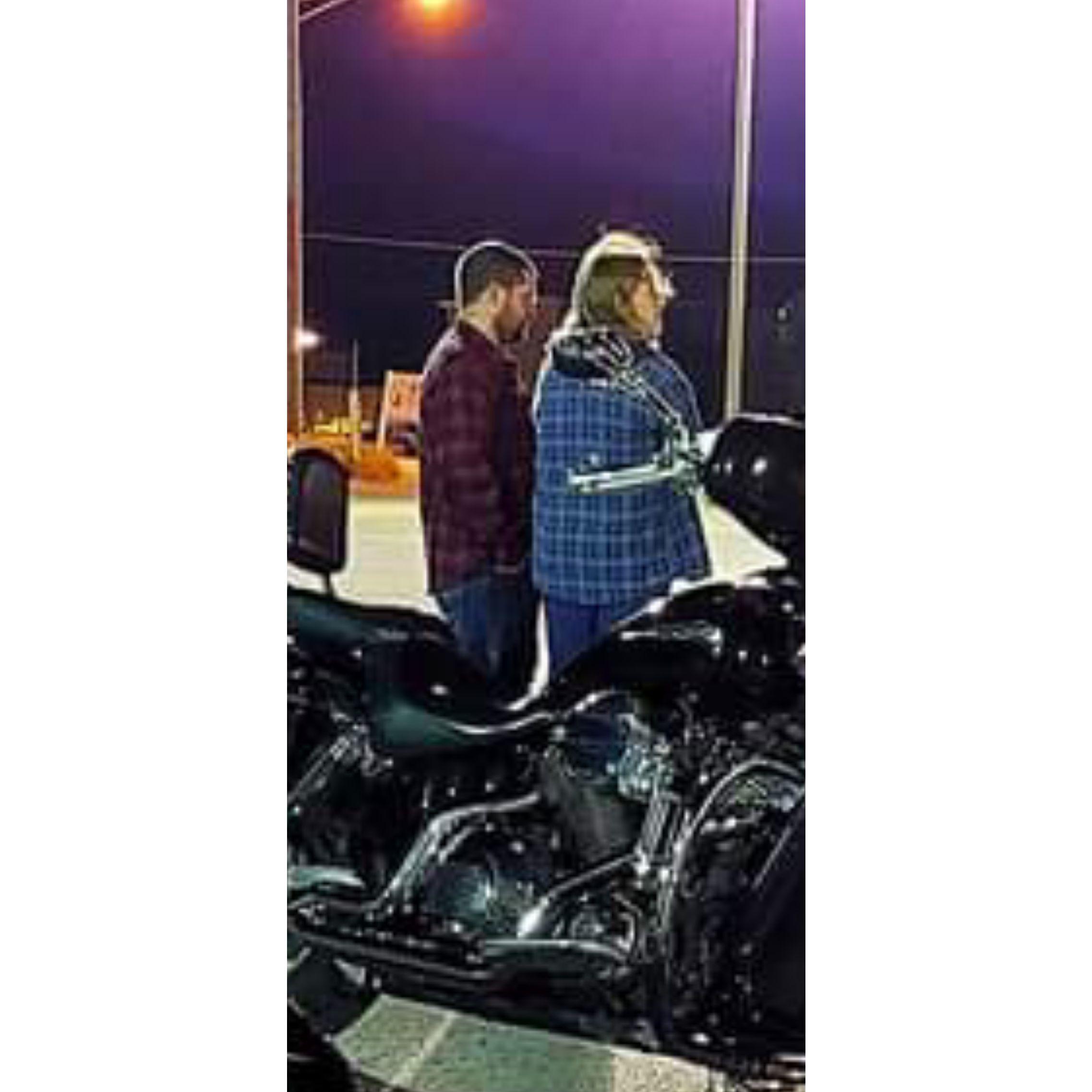 Our very first rendezvous. Tristan asked me if I wanted to go for a motorcycle ride 2021, thinking I would say no..