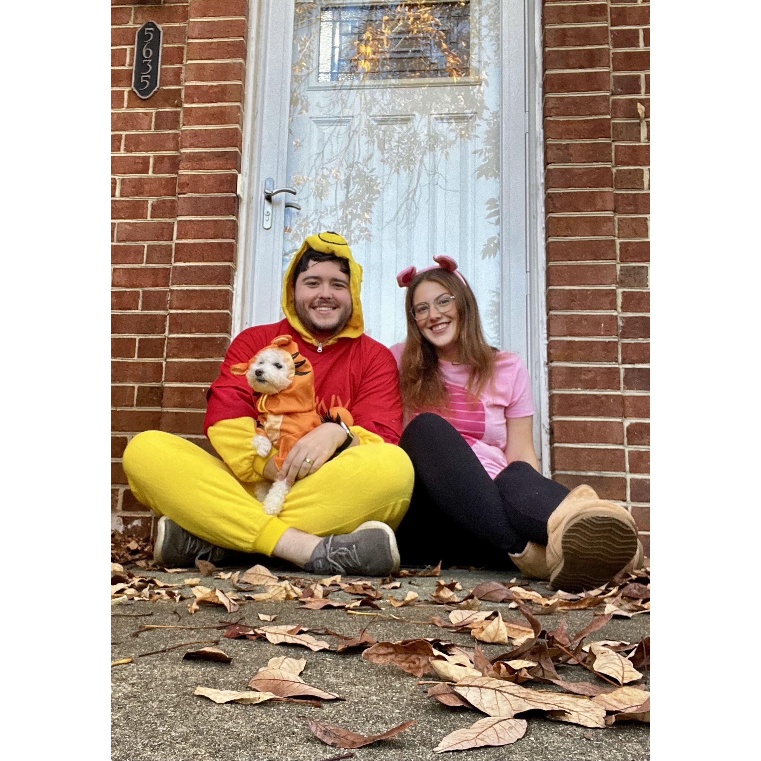 Family costumes for Halloween!