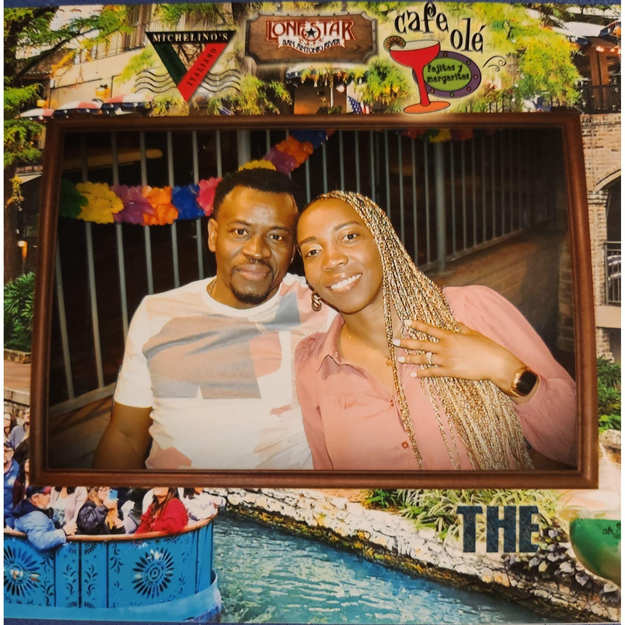 The night of our Engagement