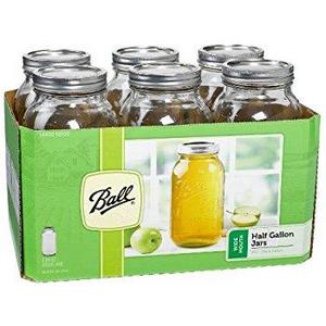Ball 252 Wide Mouth Quart Jar Set Of 12