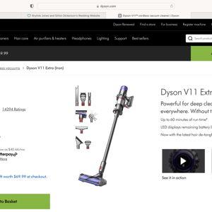 Dyson V11™ cordless vacuum cleaner | Dyson