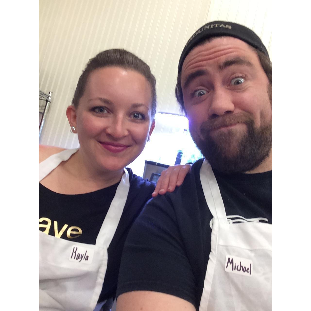 First cooking class