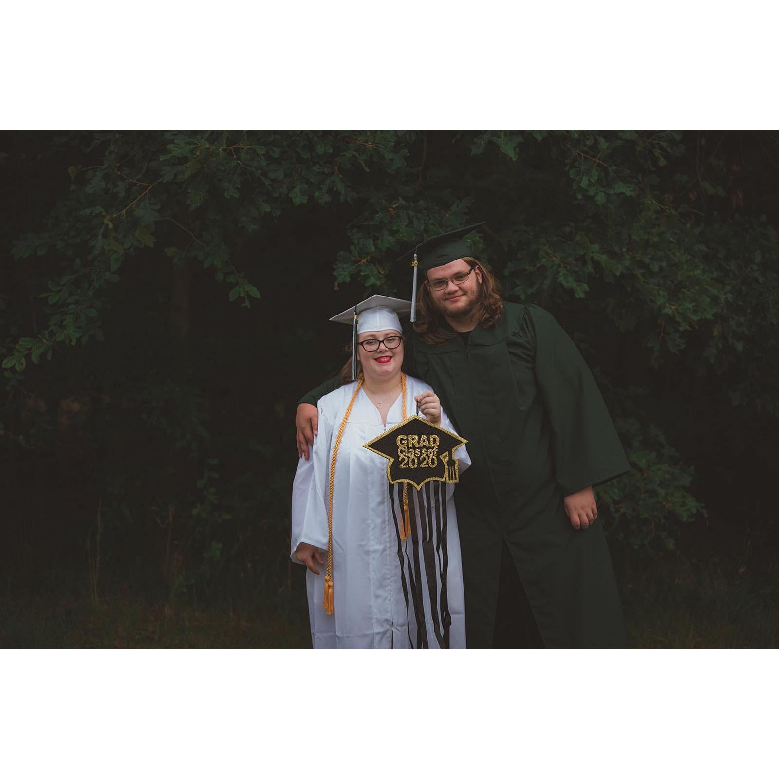 Graduation photos with my love.