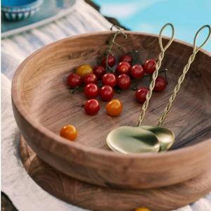 The Mediterranean Dish Wood Serving Bowl