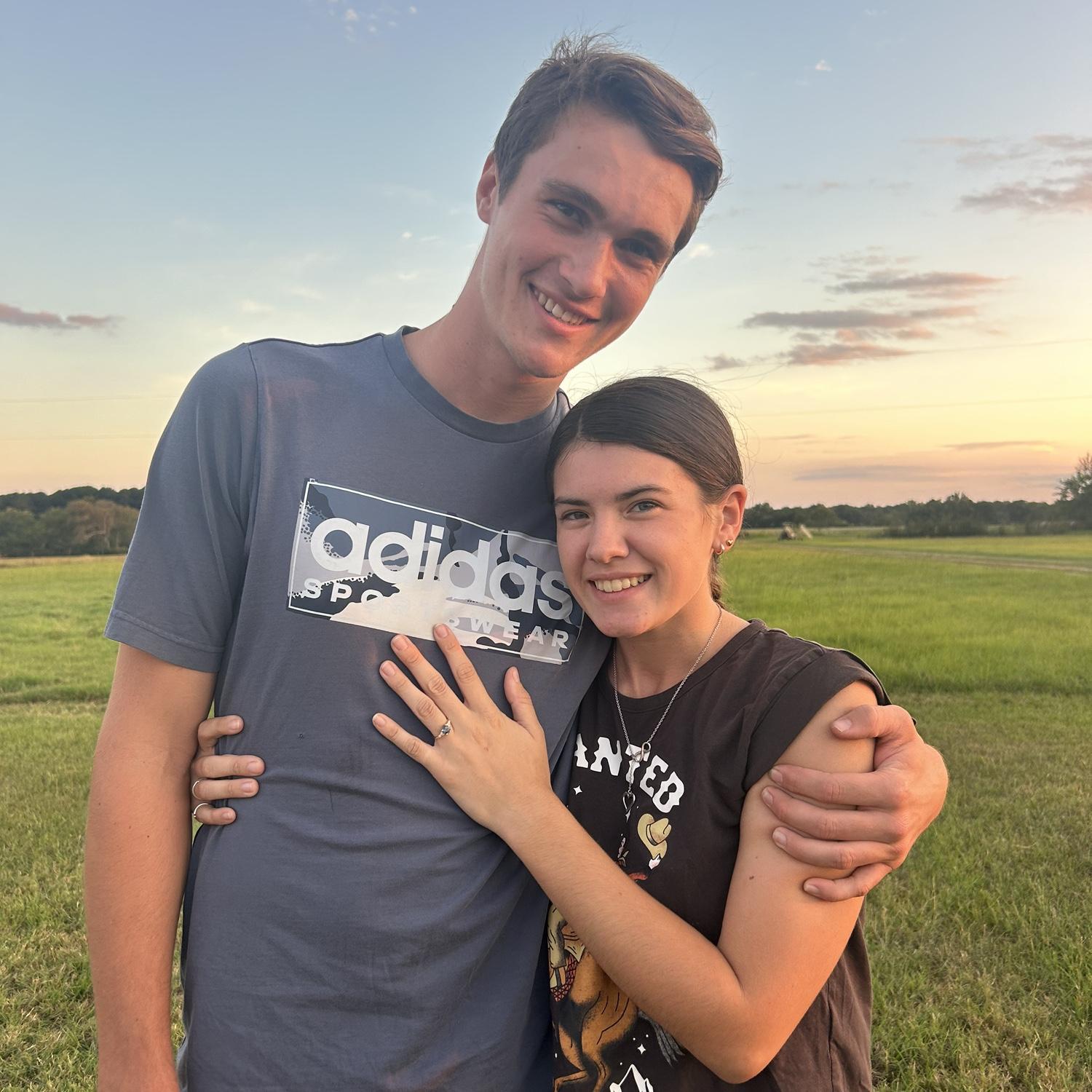 our first picture engaged :)
Sept 22nd 2025