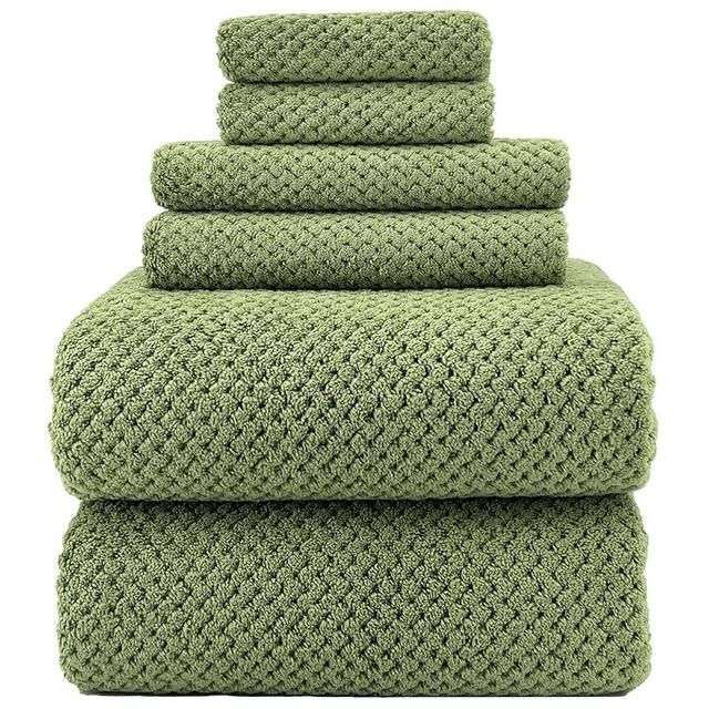 YTYC Towels,39x78 Inch Oversized Bath Sheets Towels for Adults Luxury Bath Towels Extra Large Sets for Bathroom Super Soft Highly Absorbent Microfiber Shower Towels 80% Polyester (Sage Green,6)