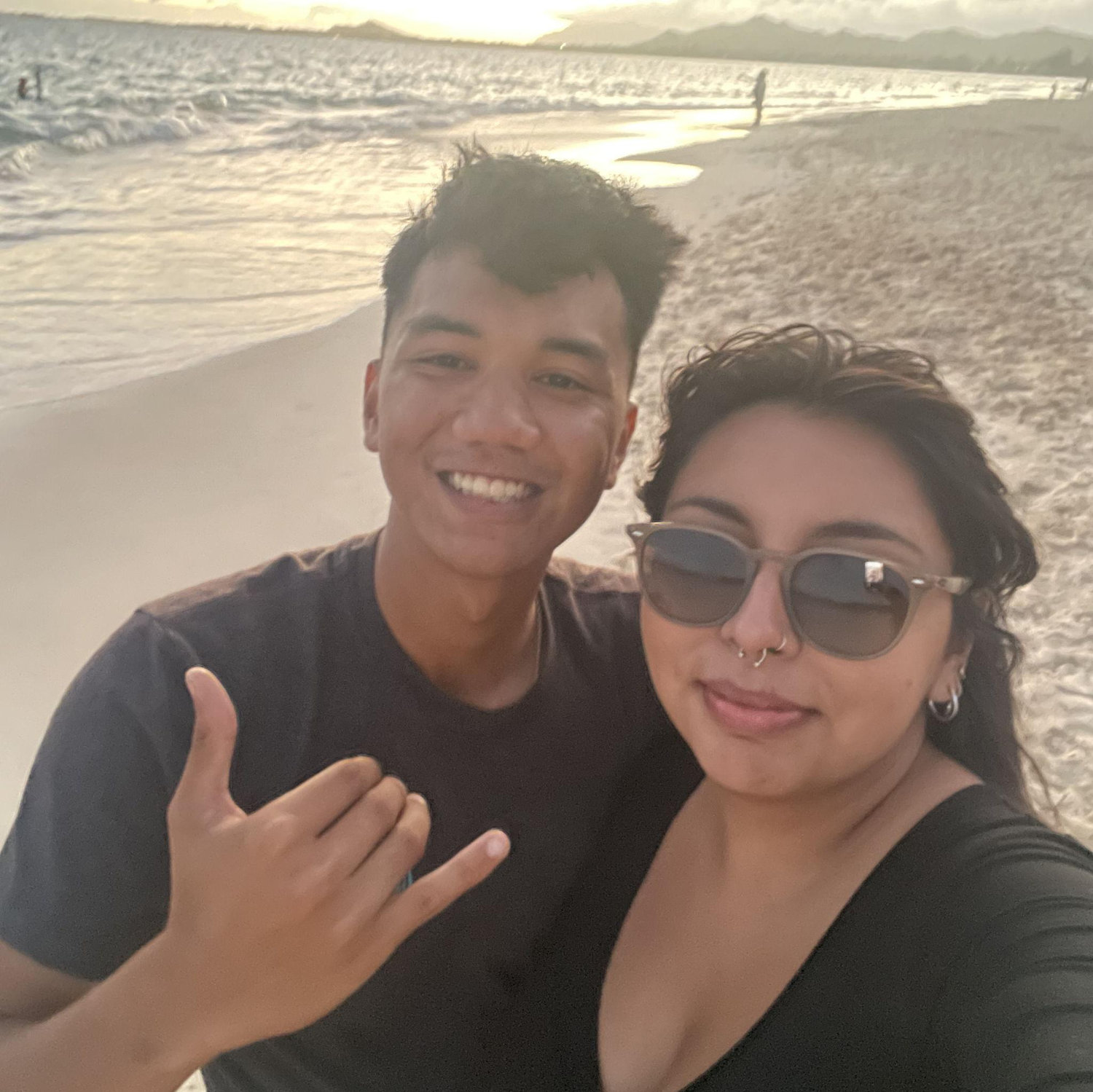 Our very first date!