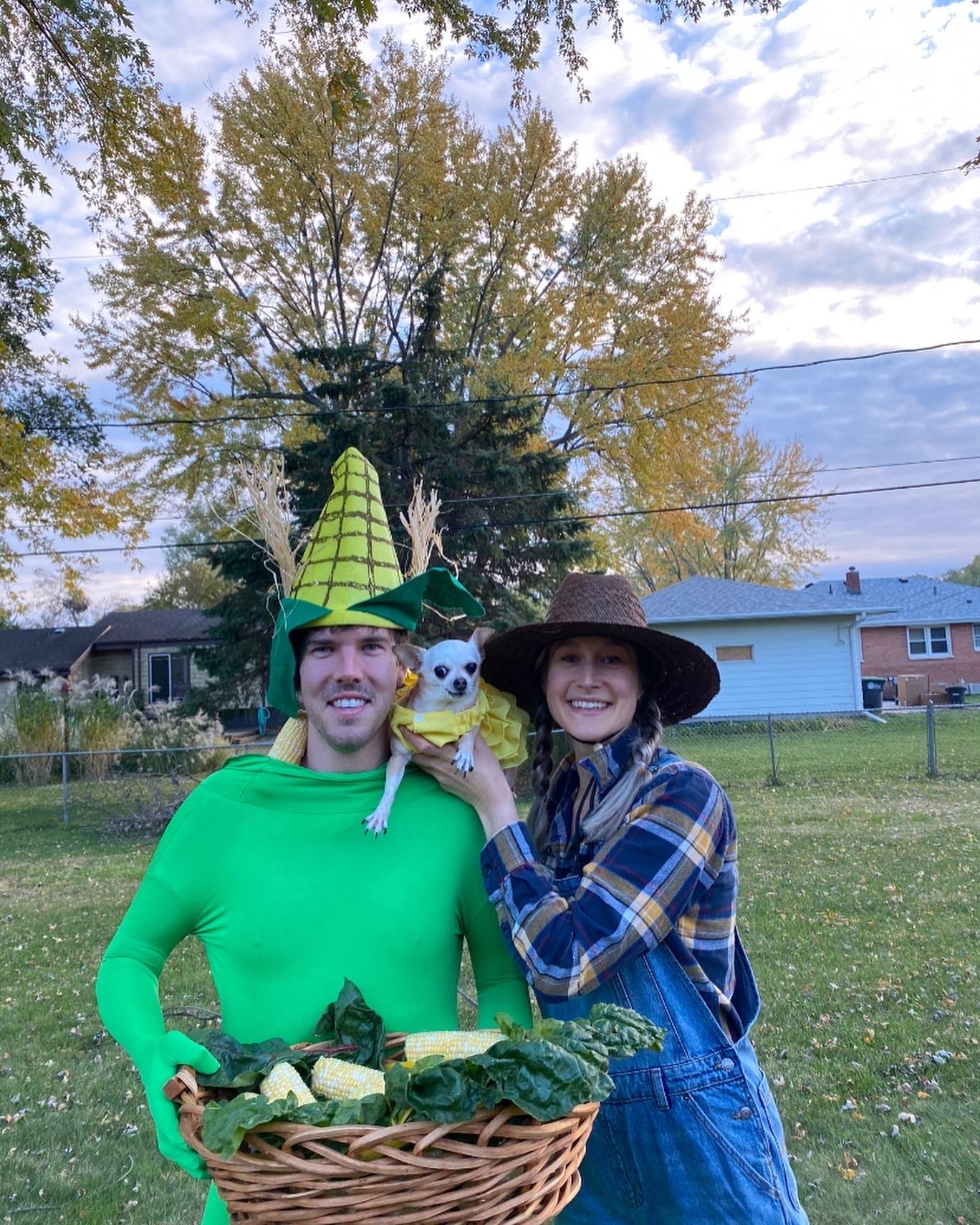 Last year for Halloween, we embraced living in the Corn Husker state!