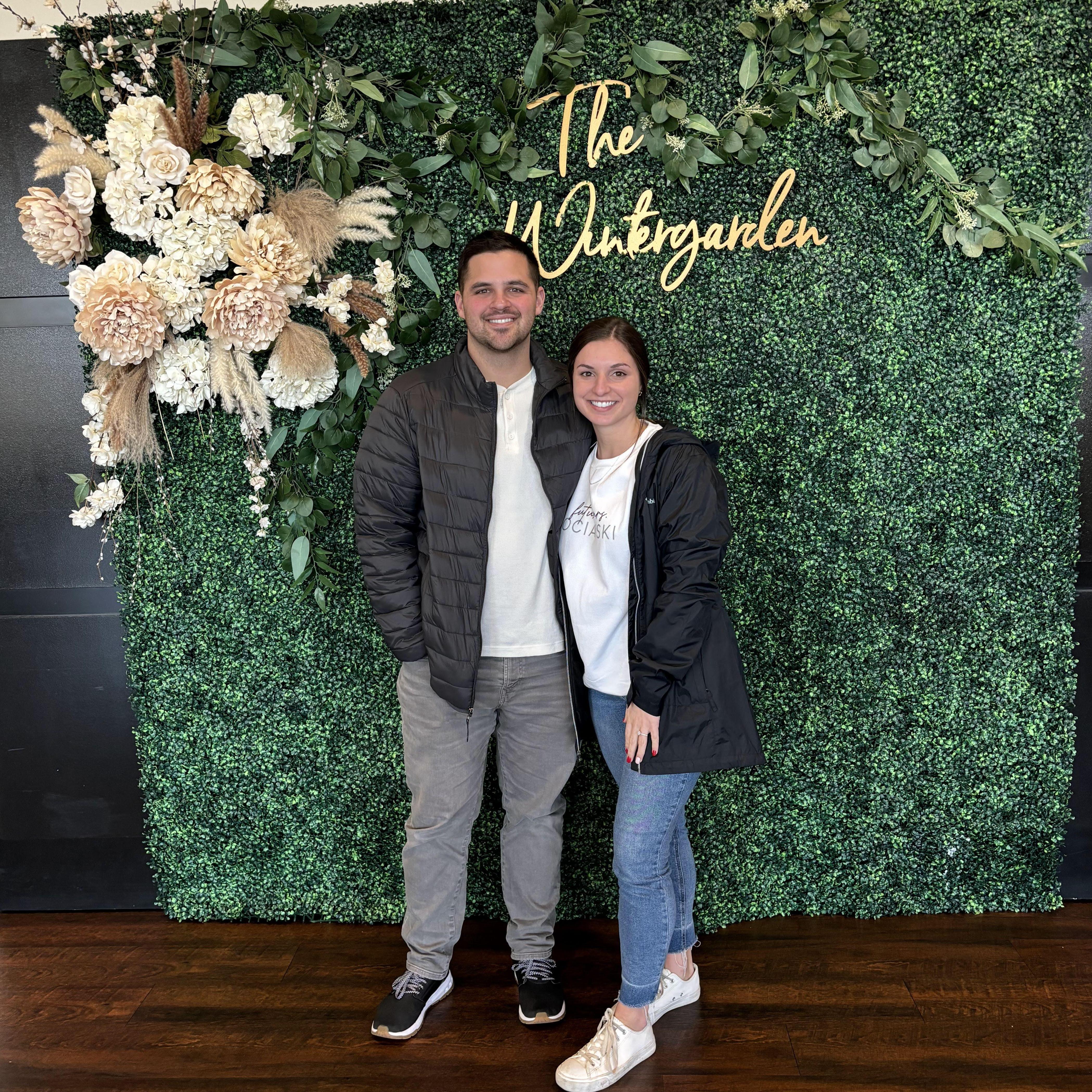 Touring our wedding venue for the first time!
