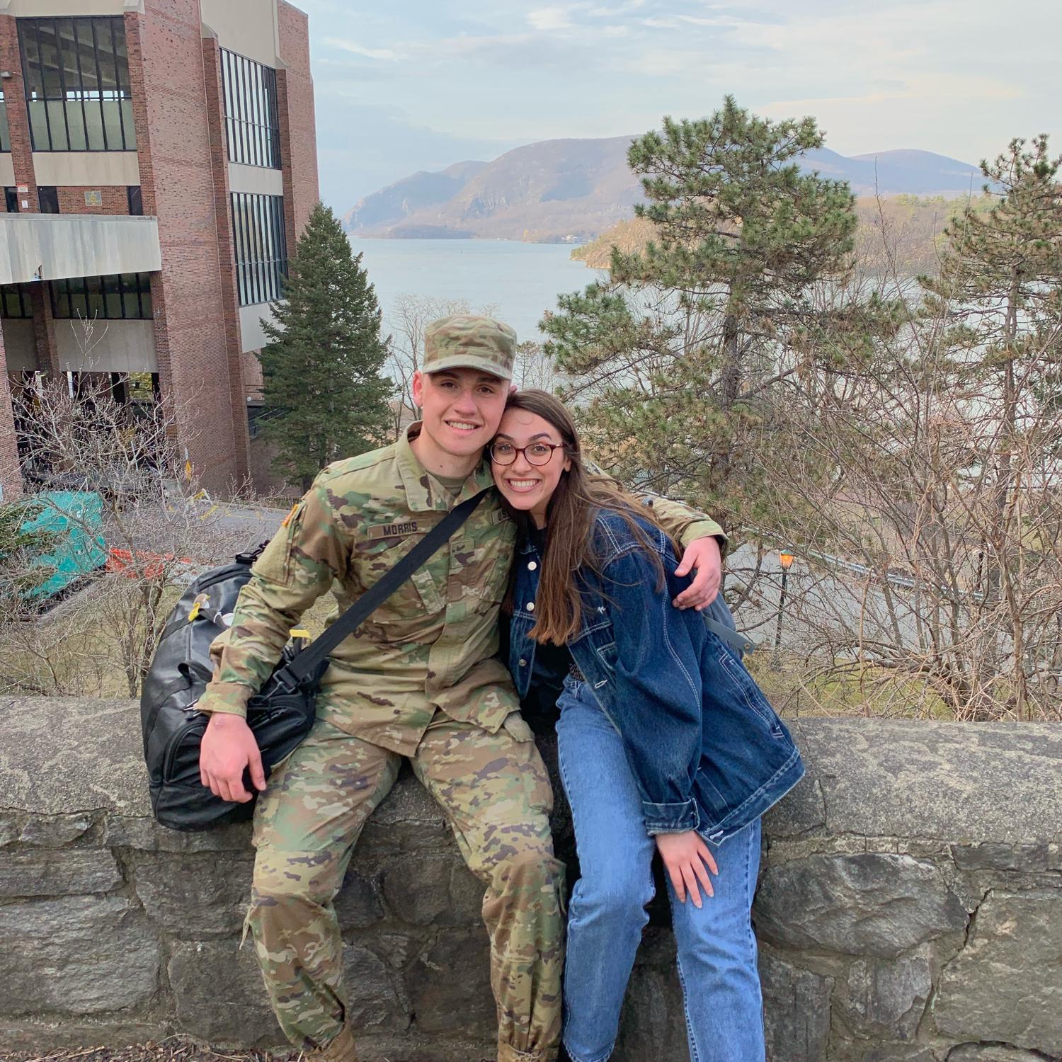 E visits Ian at West Point 2019