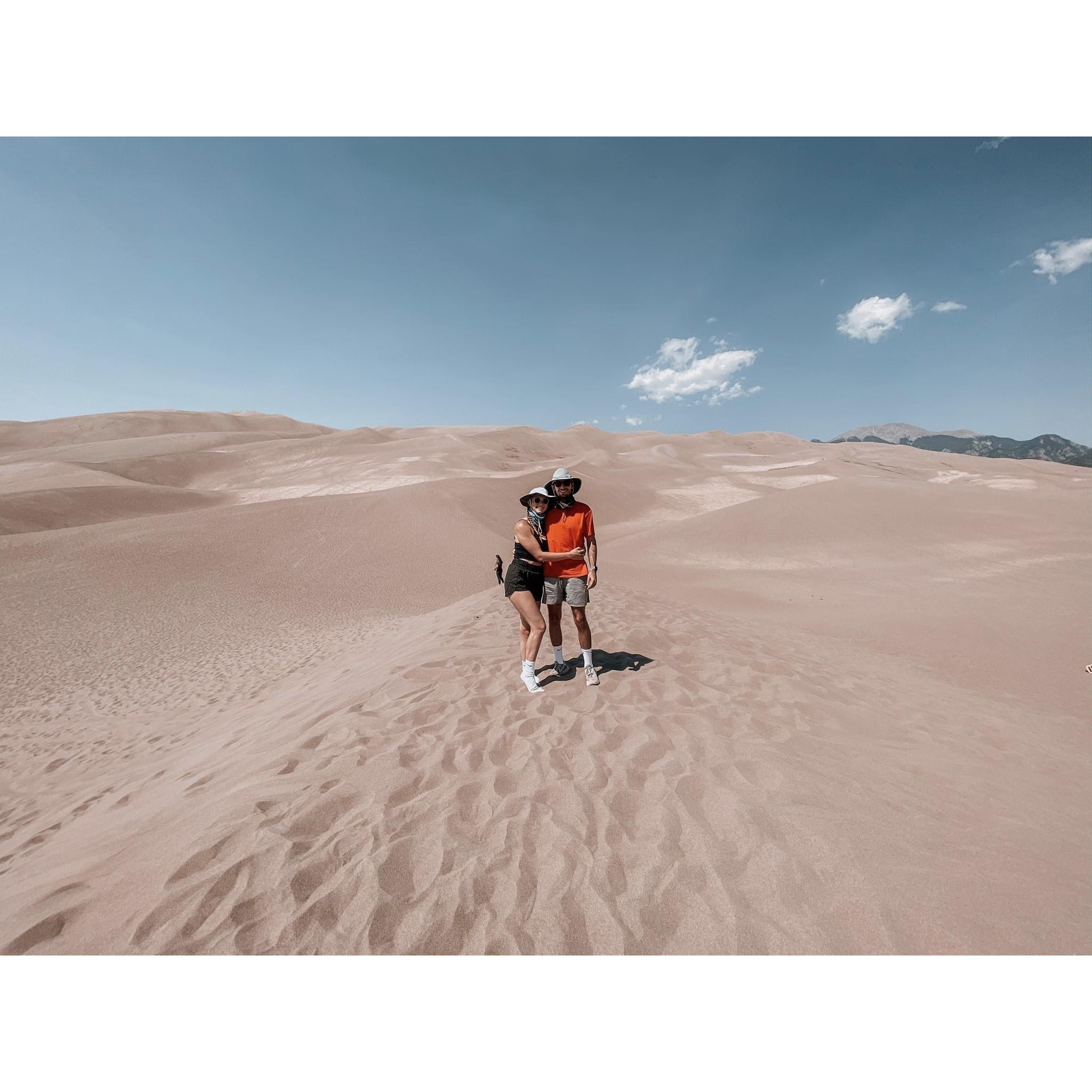 Memorial Day weekend to the Sand Dunes National Park :)